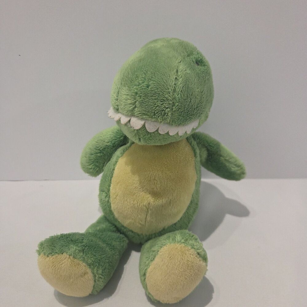 Carter's 2016 Green T-Rex Dinosaur Plush 8" Stuffed Animal Dino